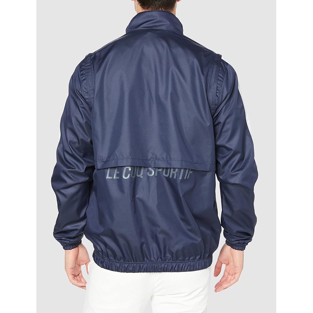 [Le Coq Sportif] Men's Blouson Water Repellent Windproof Detachable Golf Blouson