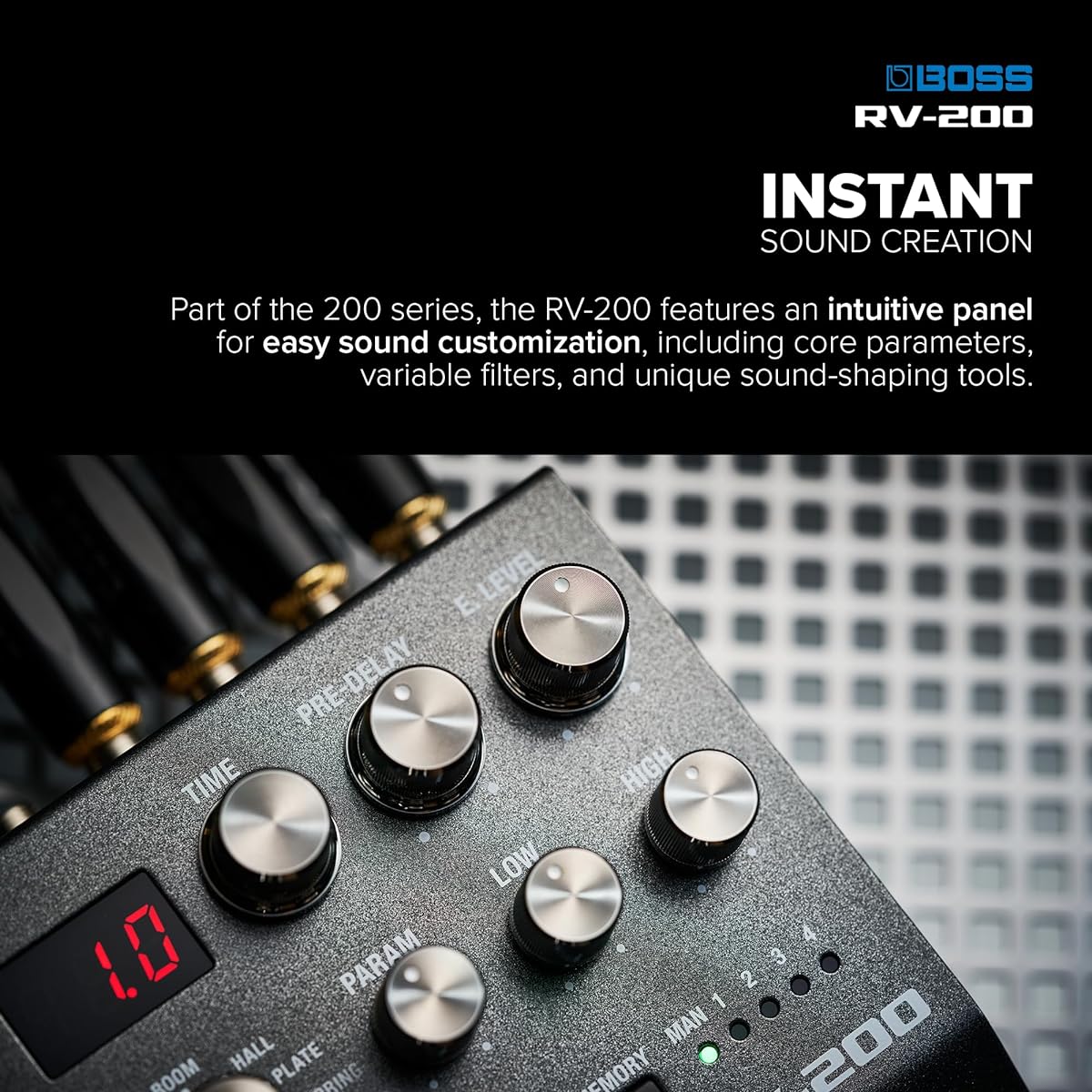 BOSS/RV-200 REVERB Boss Reverb RV200