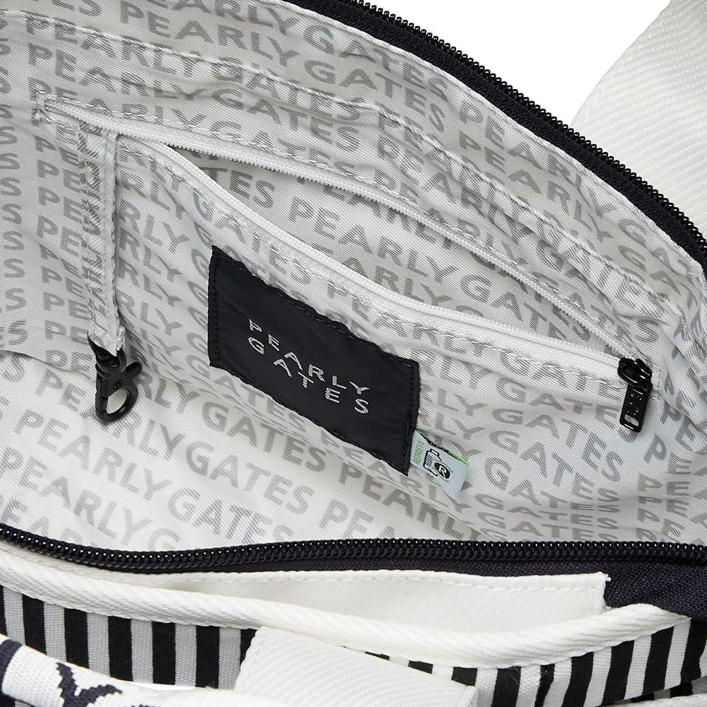 [Pearly Gates] Cart bag (longst pattern) / Golf round / 053-3181201 121_Navy stripe