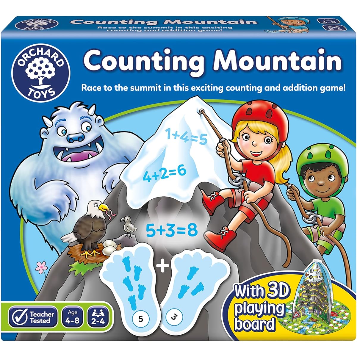 ＜Bornelund＞ Addition Game Counting Mountain