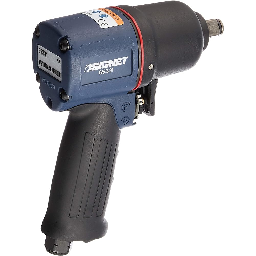 Signet 1/2 drive lightweight compact air impact wrench 65331