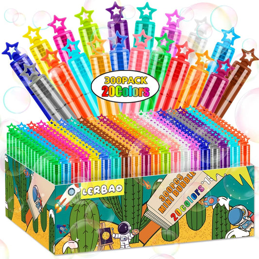 20 colors mini bubble wand (classic)