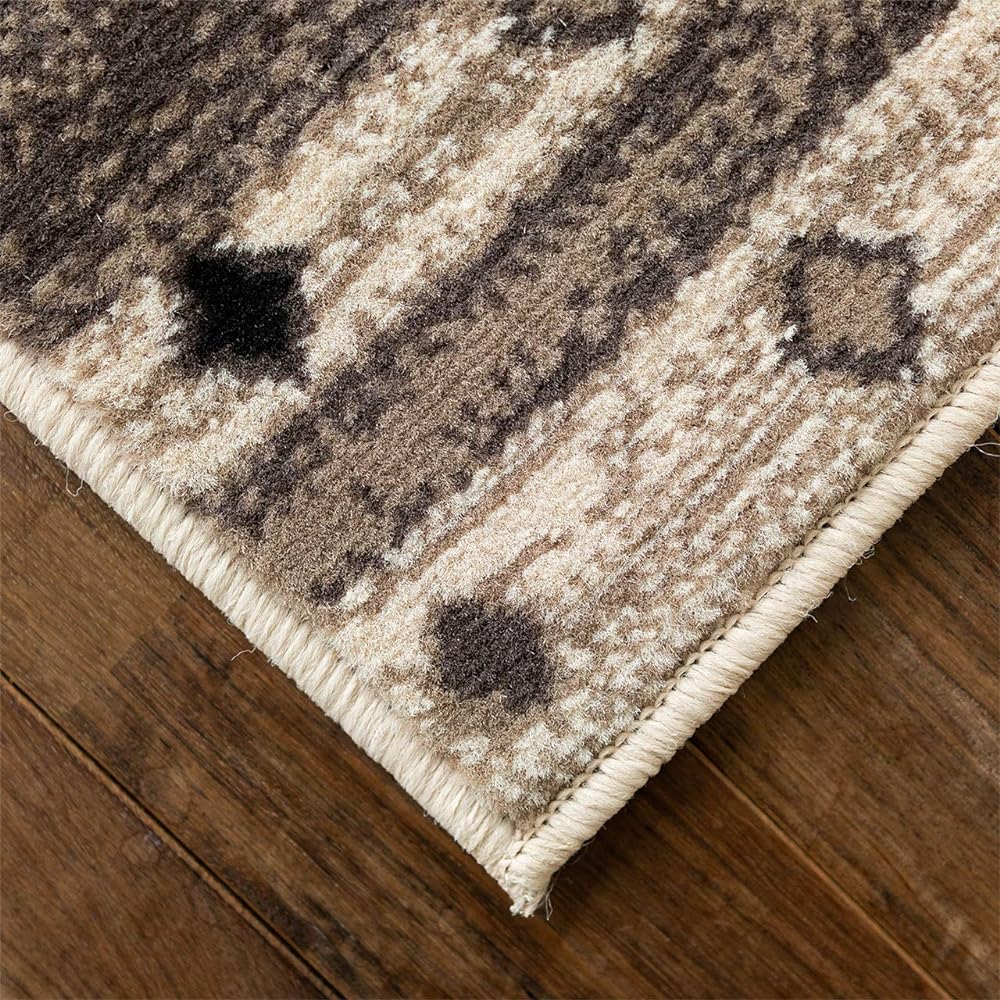 Sayan Sayan Gabe Style Rug Carpet Retta 200x250 3 Tatami Brown Wilton Weave