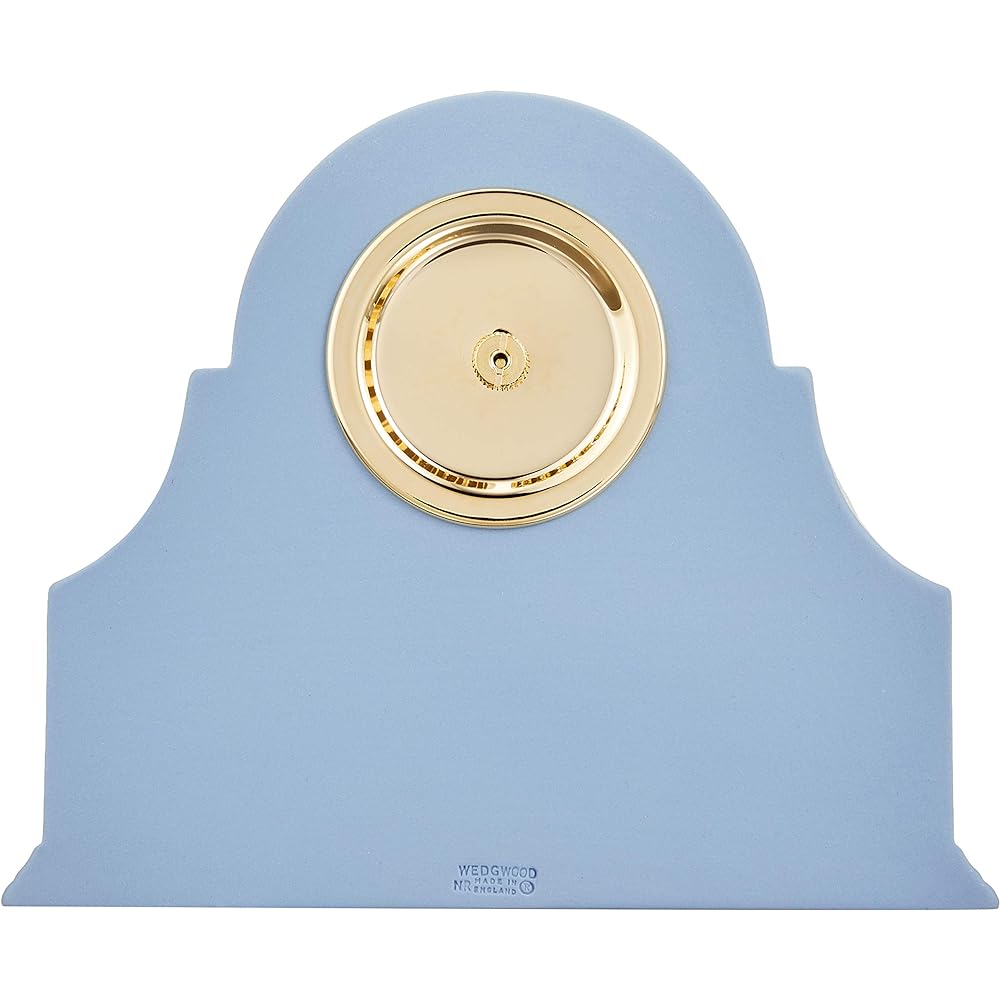 [Regular Imported Product] Wedgwood Jasper Pale Blue Mantle Clock Wedding Gift Present 51410000754