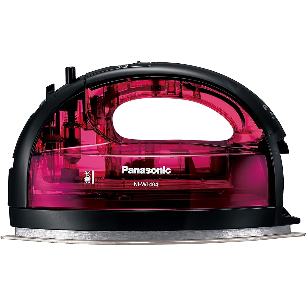 Panasonic Cordless Steam W Head Iron Pink NI-WL404-P