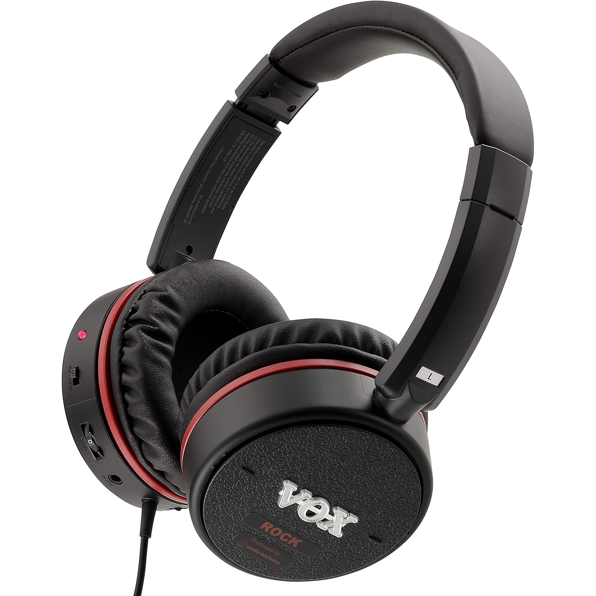VOX Headphones with built-in guitar amplifier VGH-ROCK Plug in directly to guitar Perfect for personal practice Battery operated