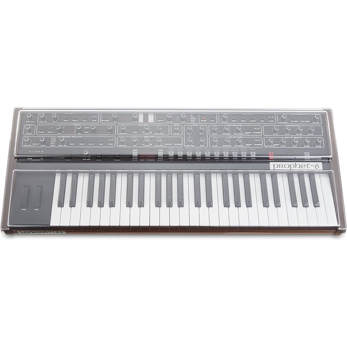 DECKSAVER DJ bag/case DAVE SMITH INSTRUMENTS PROPHET6 compatible shockproof cover DS-PC-PROPHET6