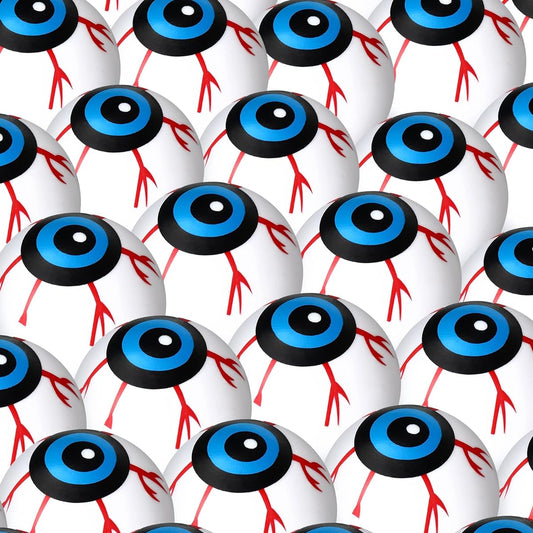 16pcs Halloween Scary Eyeballs Creepy Plastic Eyeballs Halloween Trick or Treat Party Eyeball Props Halloween Party Favors for Adults Teens School Office Home Treasure Chest Classroom Prizes