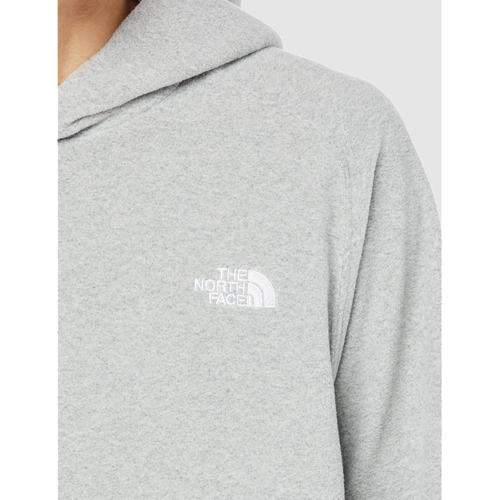 [The North Face] Micro Fleece Hoodie Men's Thermal Cold Protection Mixed Gray XL