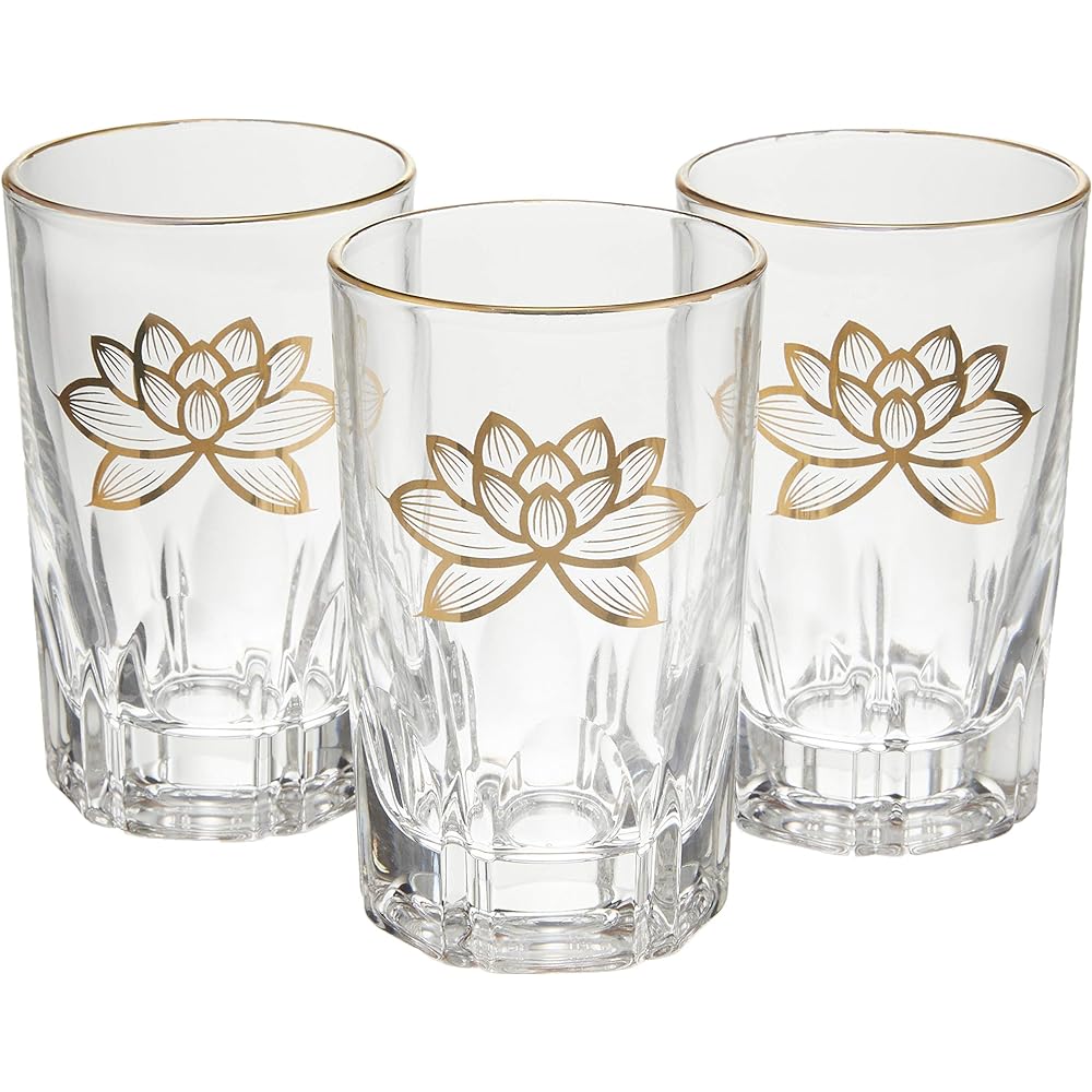 Set of 10 Buddhist altars, glass cups in front of the shrine (small) [4.8 x 6.3cm] Buddhist altars, memorial services, graves, Buddhist altars, Obon, Equinox