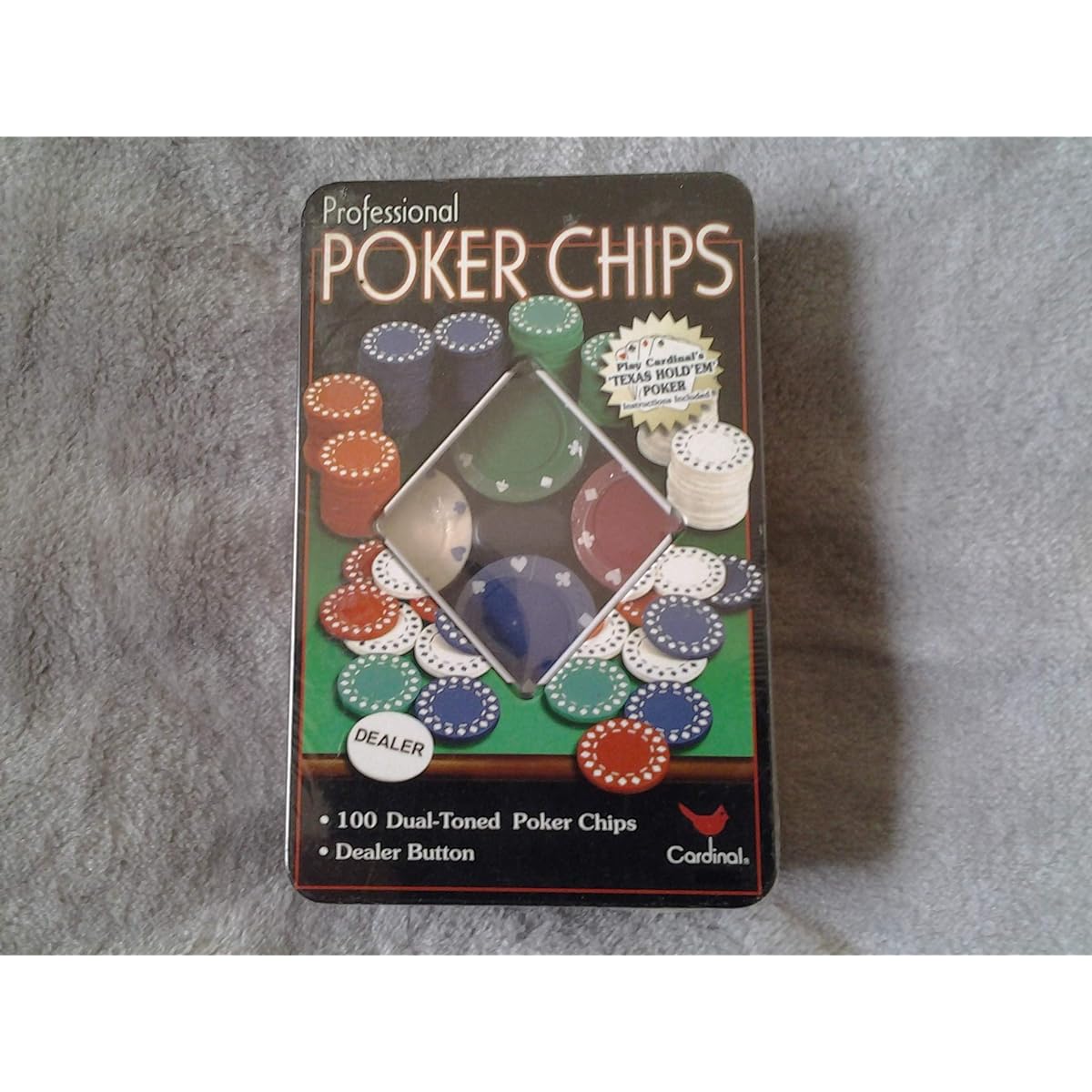 poker chips.
