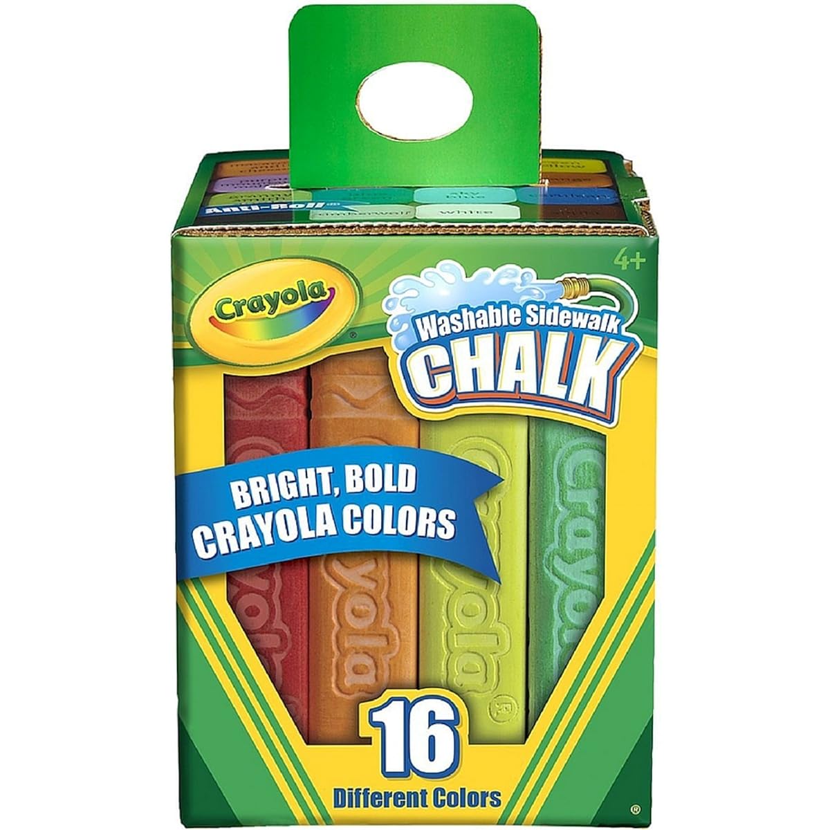 [Crayola] Crayola 514008 Sidewalk Chalk, Washable, 16Ct. Quantity 8 CYO512016-8PK [Parallel Import]