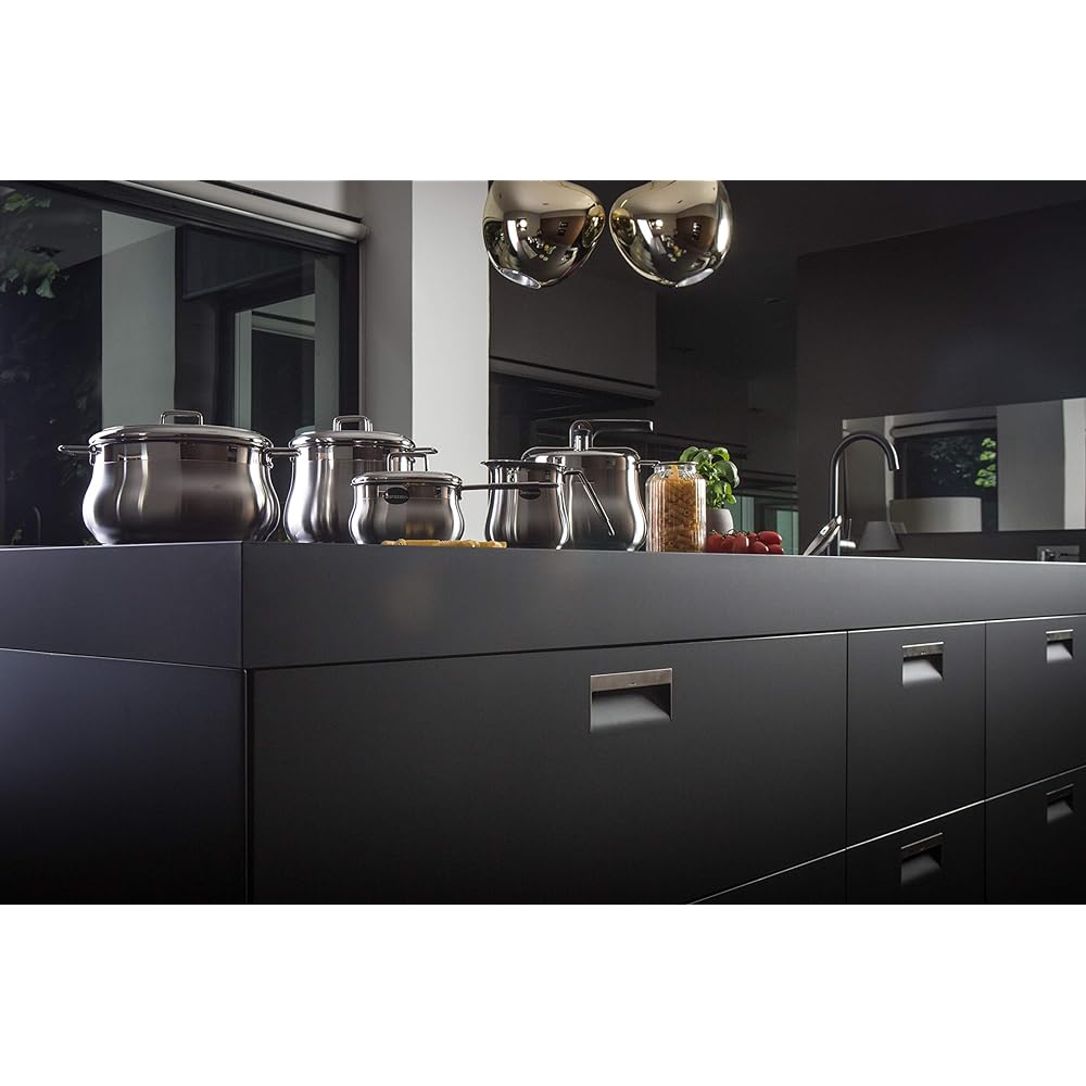 Barazzoni Two-handed pot stainless steel ∅26 x H8.1cm Low casserole TUMMY 001004026