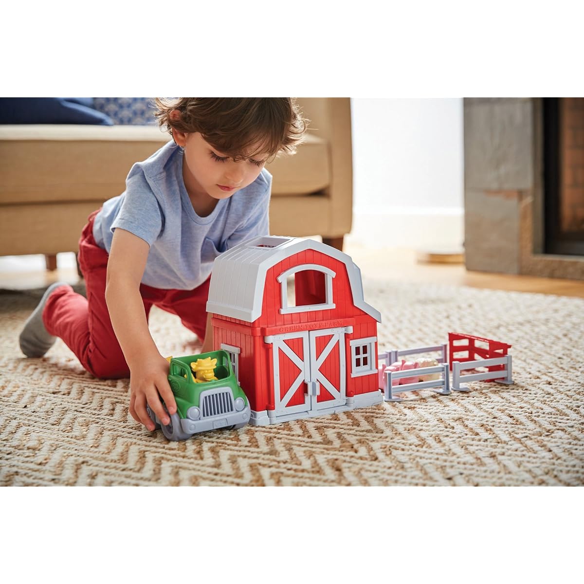Green Toys Farm Play Set 13 pieces
