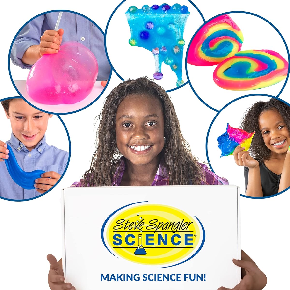 STEM Science Kit Slime Art for Ages 6+ Children Experiment Chemistry Set STEM Project Educational Toy