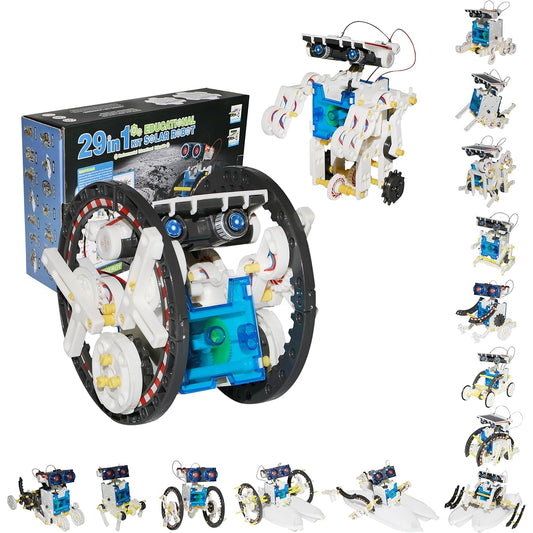 29-in-1 Solar Robot Kit for Kids 8-12