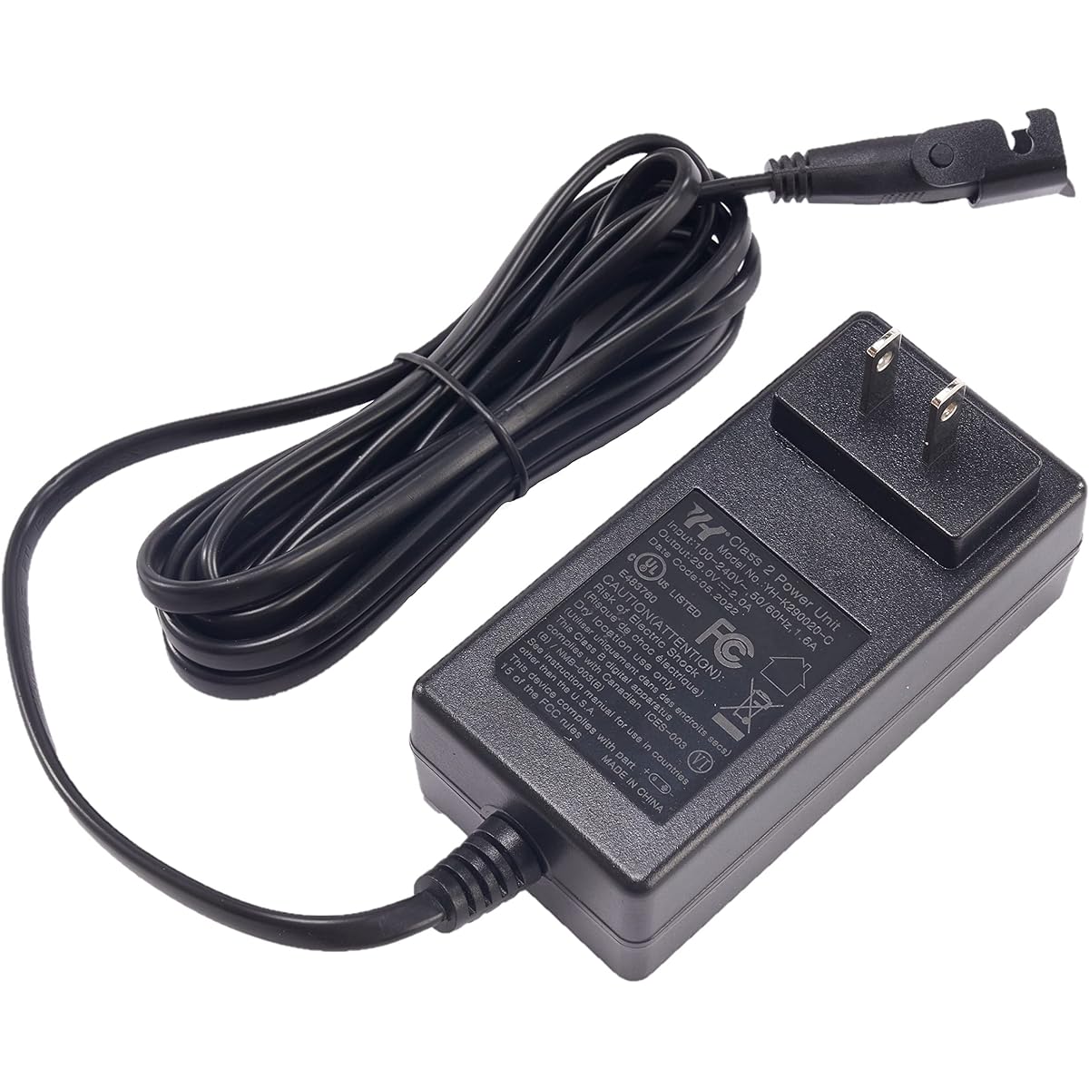 Hommoat Recliner Power Supply AC/DC Switching Power Adapter with Transformer Cord 29V 2A