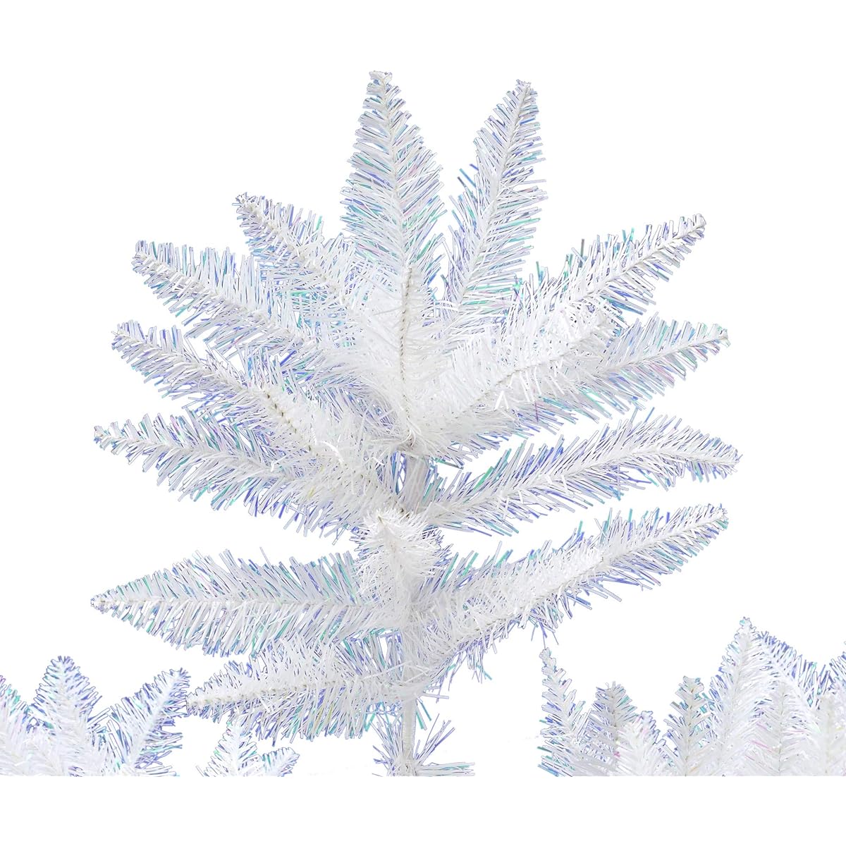 Vickerman Spruce Christmas Tree, 3.5 feet, Sparkle White