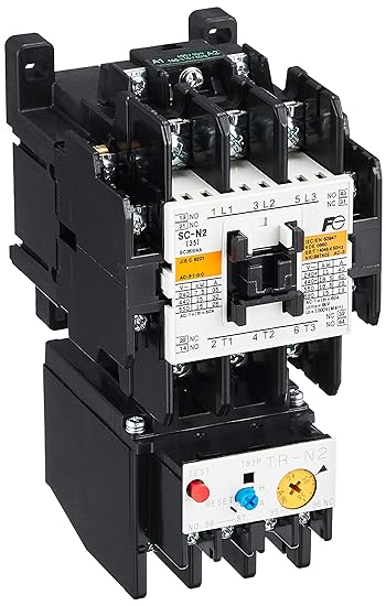 Fuji Electric Equipment Control Standard Electromagnetic Switch (No Case Cover) AC100V SW-0 2.2A Coil AC100V 1A