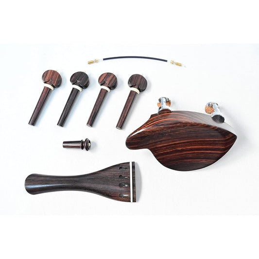 ARTIGIANO&VIOLIN violin fitting rosewood (French style, normal tailpiece)