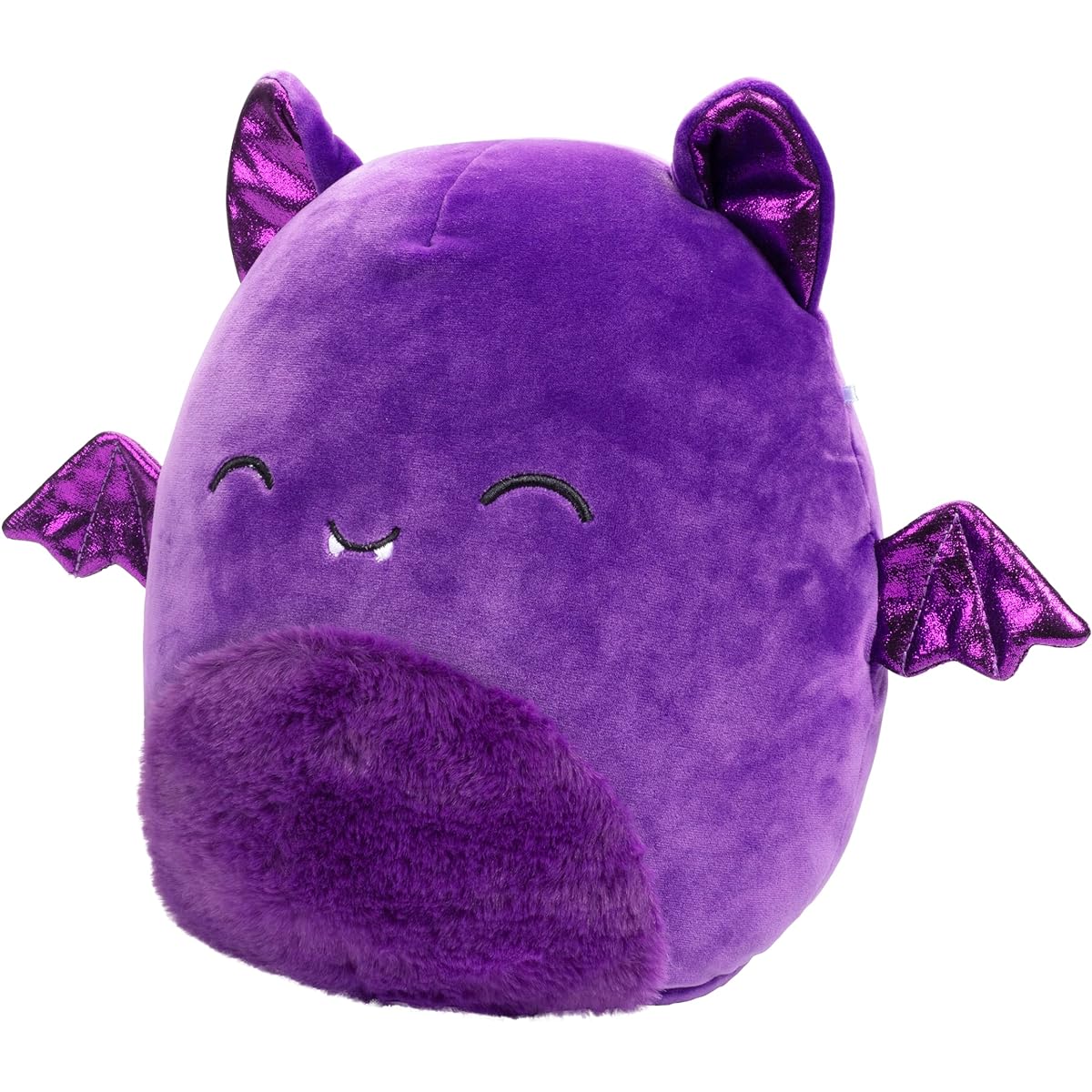 Squishmallows 10" Brass the Purple Bat - Officially Licensed KellyToy Halloween Plush - Collectible Soft & Squishy Bat Stuffed Animal - Add to Your Team - Great Gift for Kids, Girls, Boys - 10"