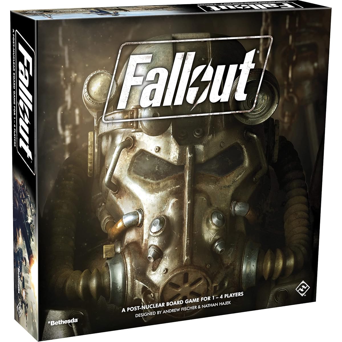 Fantasy Flight Games Fallout The Board Game (Base) | Strategy | Apocalyptic Adventure Game for Adults and Teens | Ages 14+ | 1-4 Players | Average Playtime 2-3 Hours | Made by Fantasy Flight Games