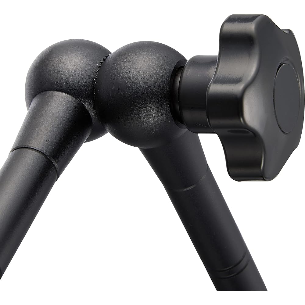 HOZAN Flexible Arm Optical Equipment Parts For Fixing Cameras Small and Lightweight, Easy to Carry Clamp Fixation Will Not Damage Your Desk L-803