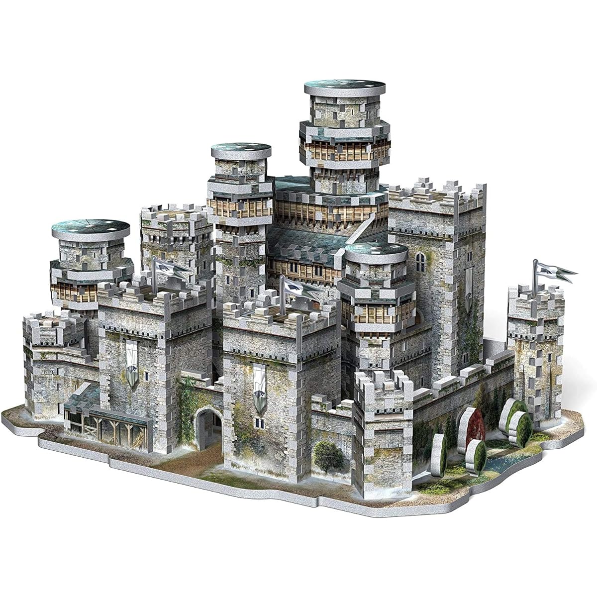 Winterfell - Game of Thrones. Puzzle 910 Teile: 3D-PUZZLE
