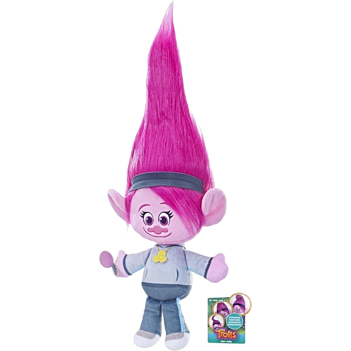 Trolls DreamWorks Stylin' Hair Poppy