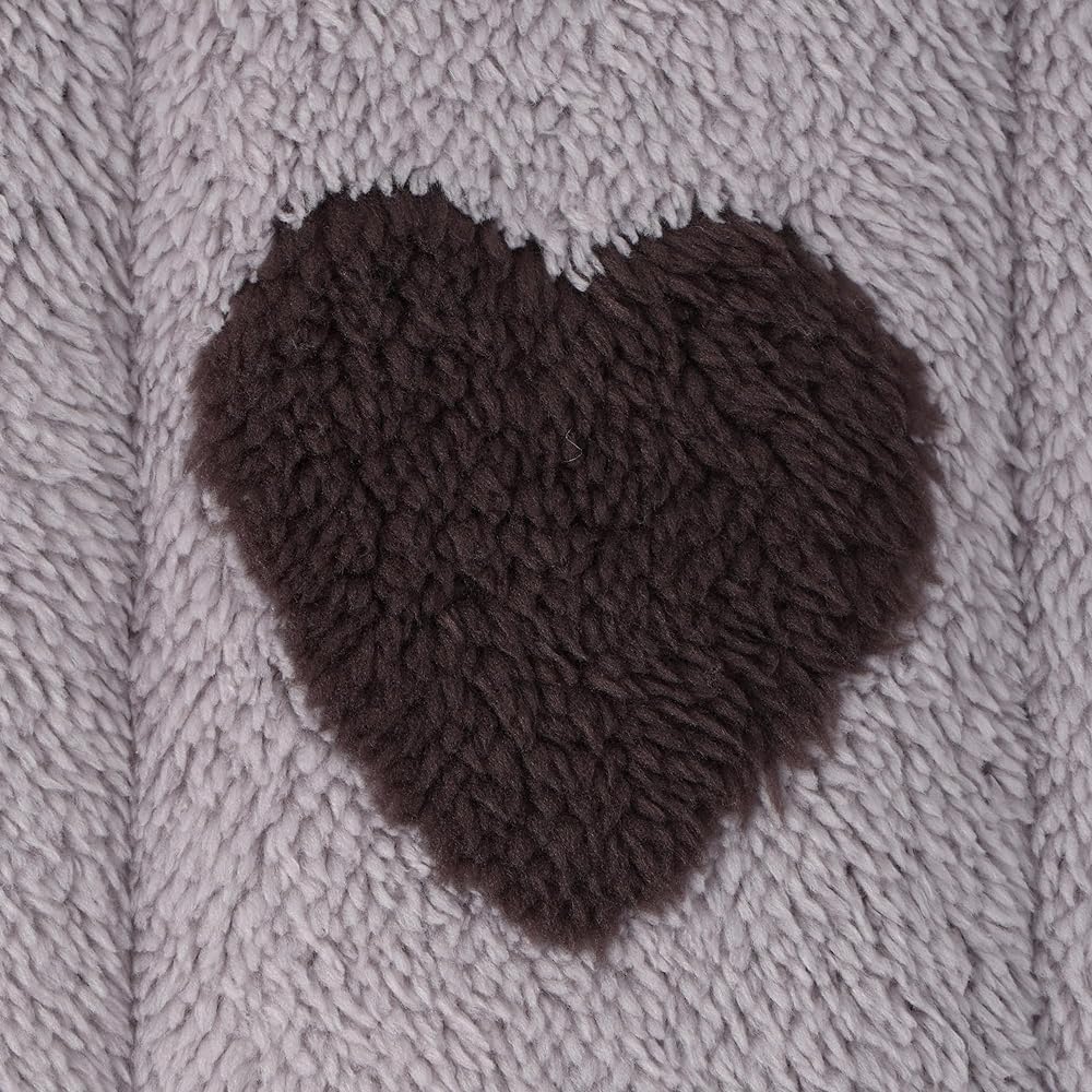 [Gelato Pique] sleep Heart Pattern Bed Pad (Single) PSGG235820 Women's GRY S