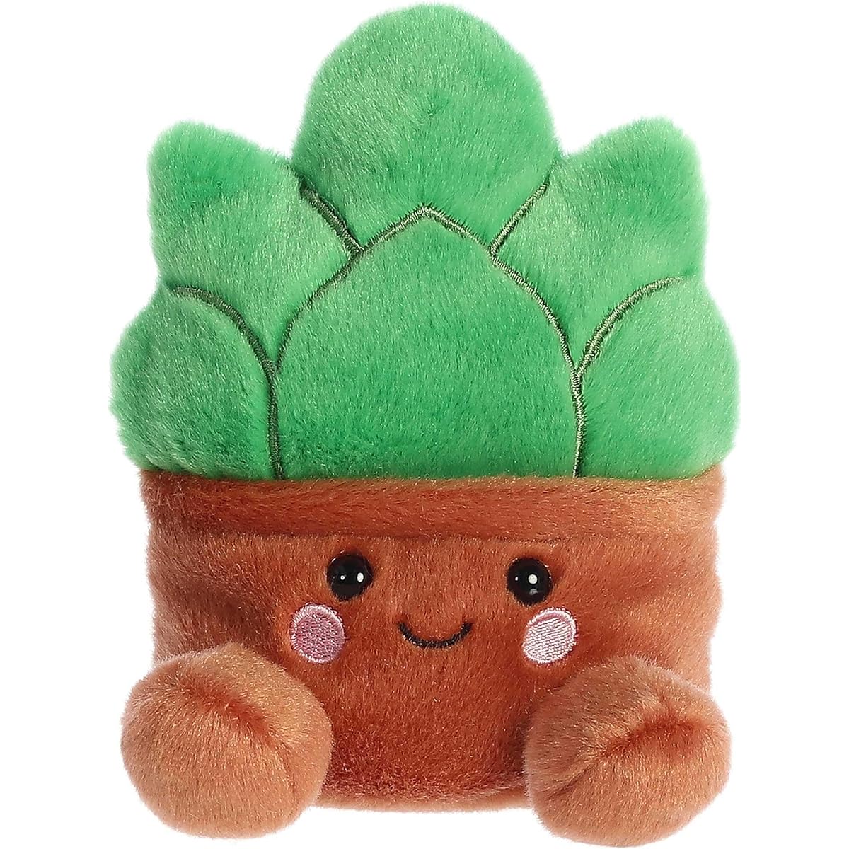 Aurora® Adorable Palm Pals™ Gigi Succulent™ Plush - Pocket-Sized Play - Collectible Fun - Green 5"