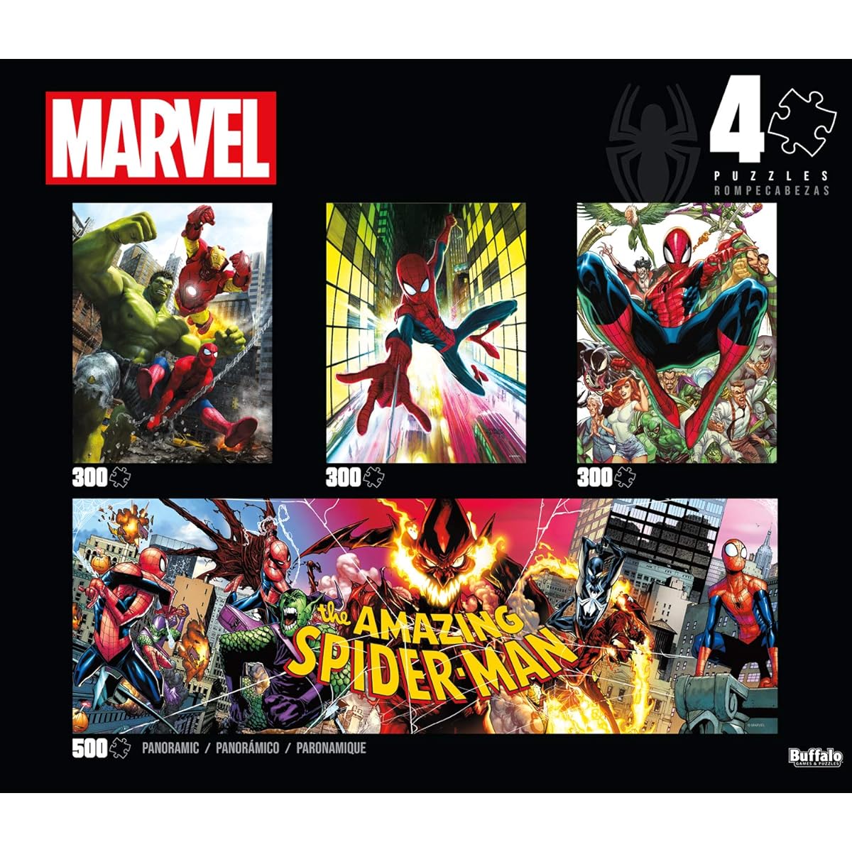 Marvel 4-in-1 Puzzle Multipack