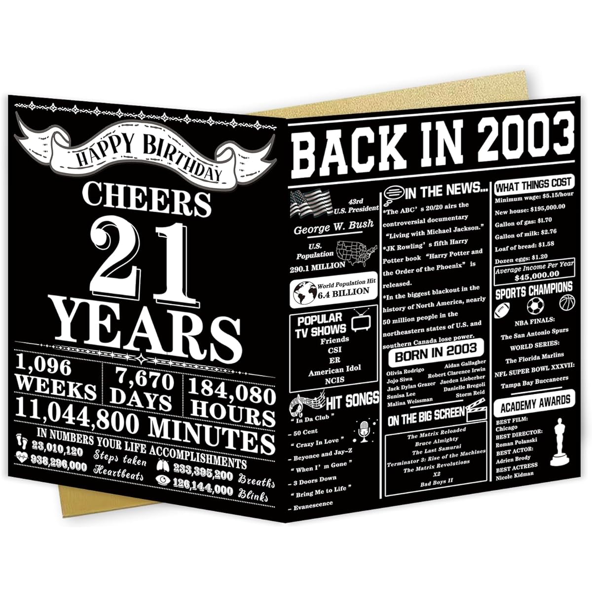 mmuue-Funny 21th Birthday Greeting Card