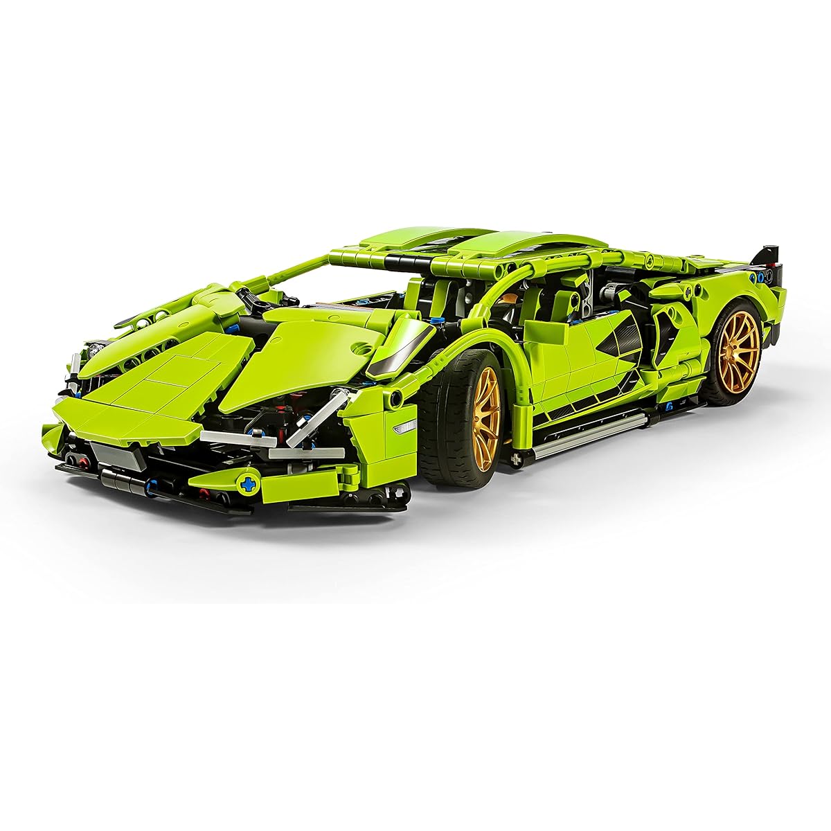 SEMKY Car Series San Super Sports Car MOC Building Blocks and Engineering Toy Set, (1254 Pieces) 1:14 Scale Sports Car Model Gift for Kids and Adults