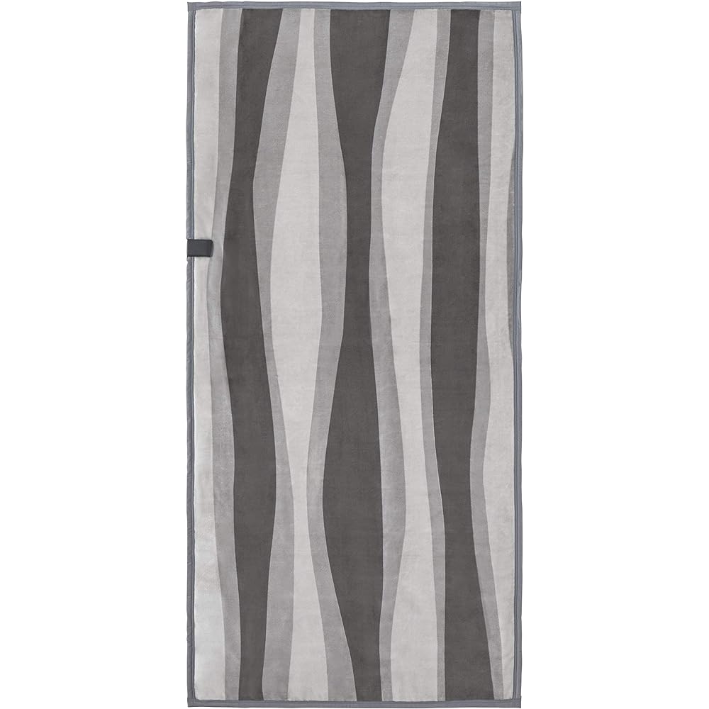 Sugiyama [Premium Boa] Premium Boa Electric Blanket 180 x 85cm Long Size Made in Japan SSW20SL09(AS) Art Stripe