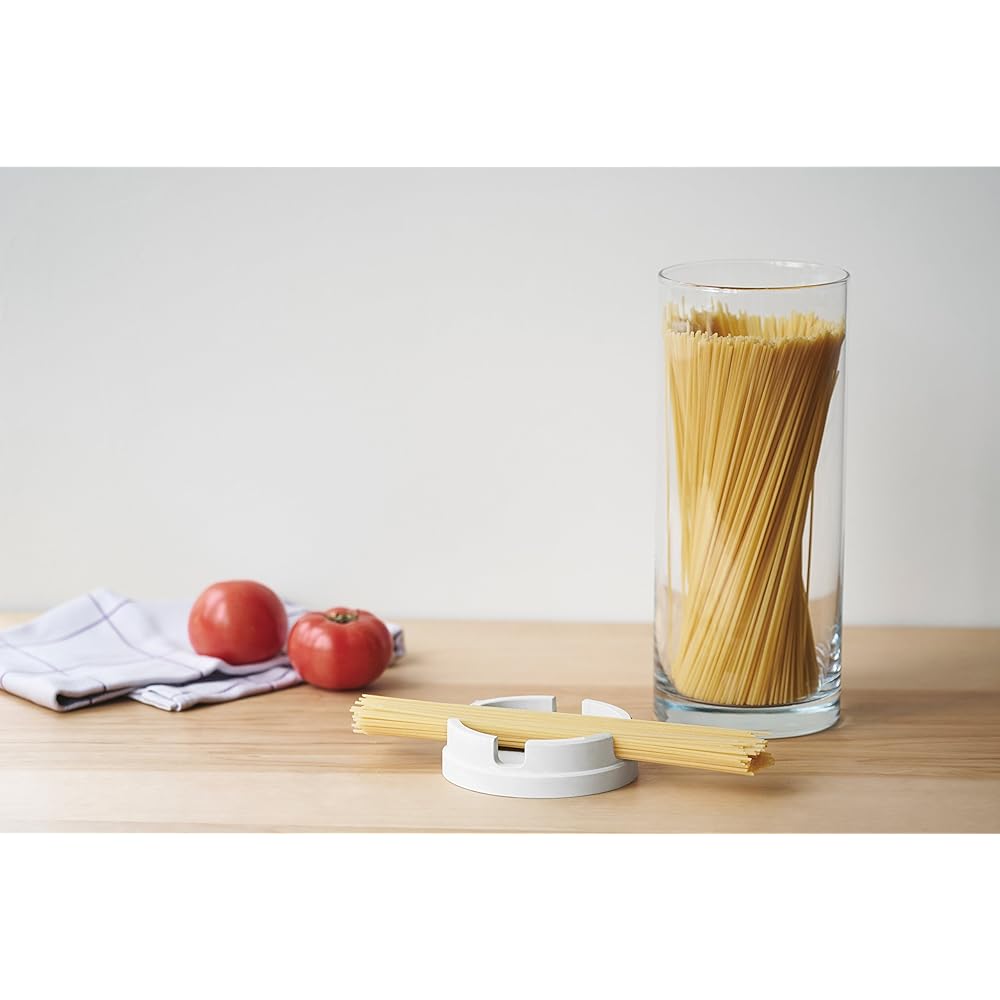 Soil Diatomaceous Earth Pasta Measure Container Large White Humidity Control Container Made in Japan K371