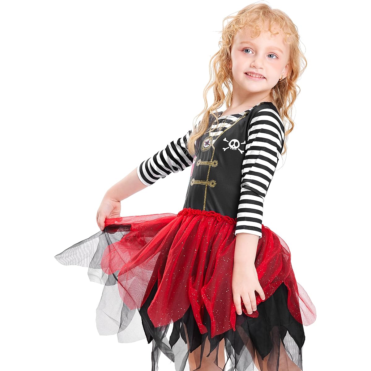 Pirate Costume Role Play Set Buccaneer Fancy Dress Outfit