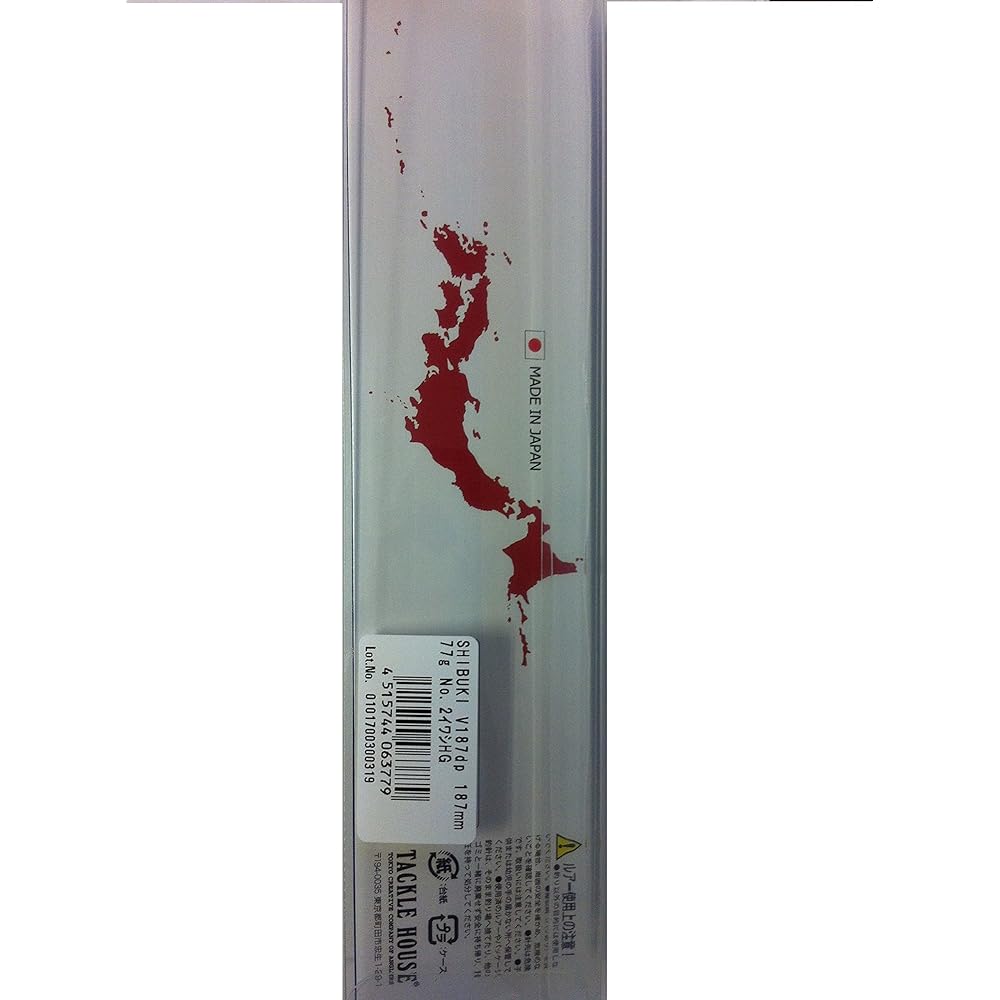 TackleHouse Minnow Shibuki dp 187mm 76g Floating V187dp Lure