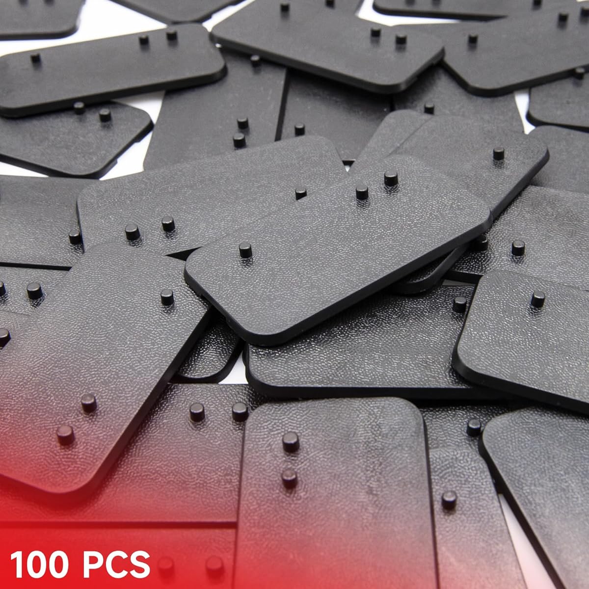 SIXPOINTS 100 Pieces Multi-Peg Action Figure Display Holder Base for 6" Star Wars Black Series Figure Toys Doll Model Support Stand Accessories
