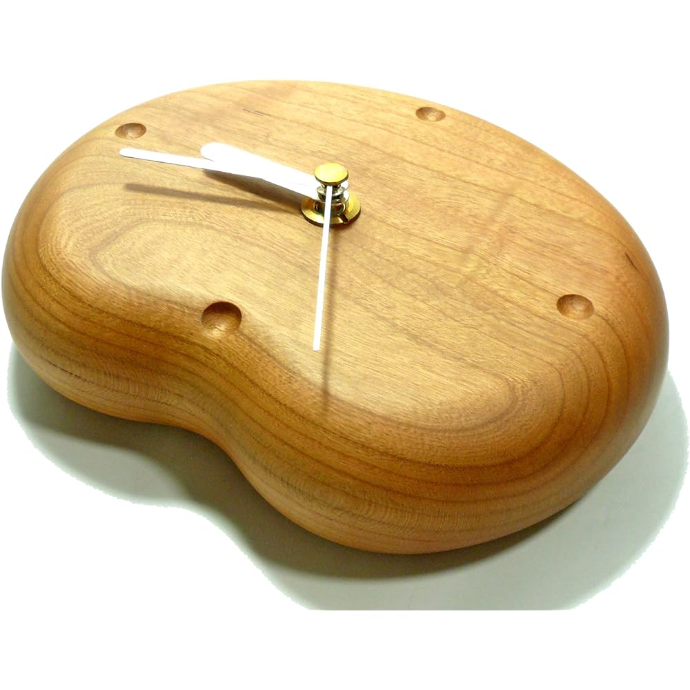 Asahikawa Furniture Interior Kita Takumi Wall Clock Bean Cherry Large