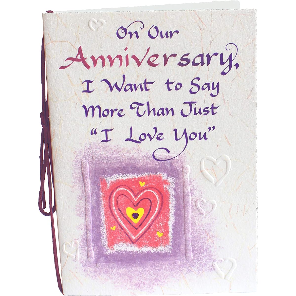 Blue Mountain Arts Anniversary Cards - For Husband, Wife, Special One (Say more than just "Love You" on your anniversary)