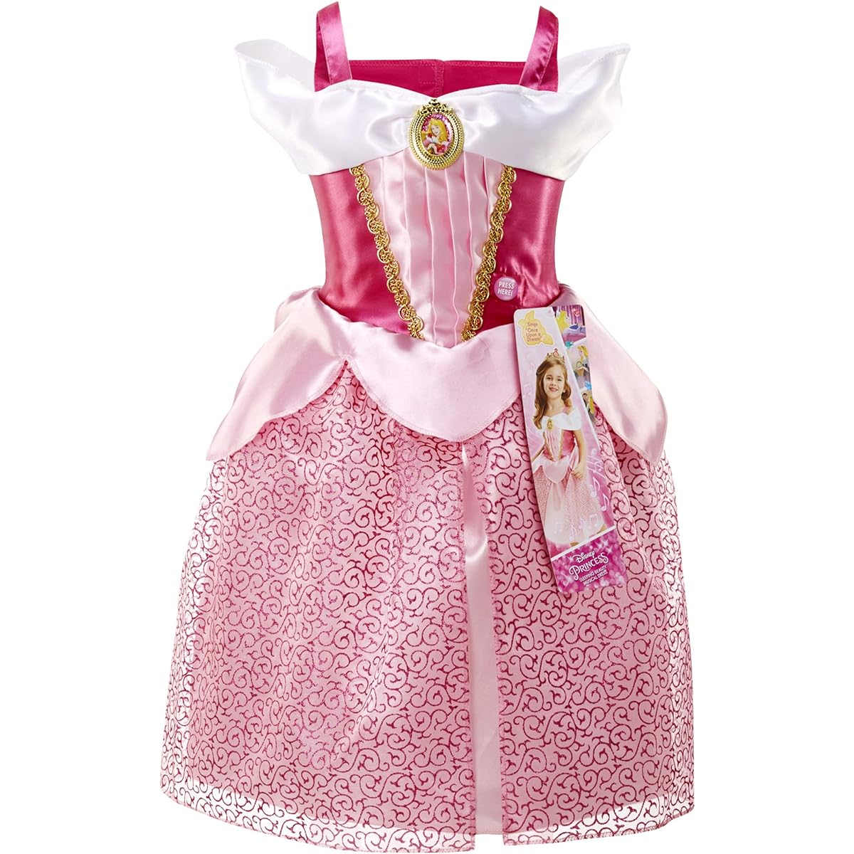 Sleeping Beauty Sing and Shimmer Musical Dress