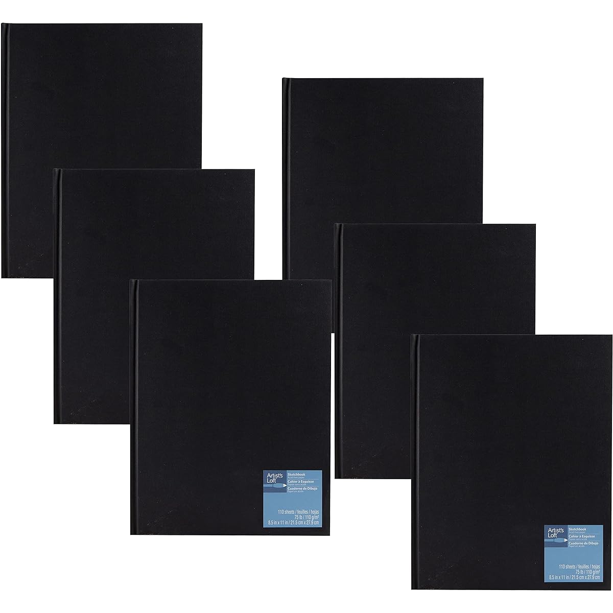 MICHAELS Bulk 6 Pack: Hardbound Sketchbook by Artist's Loft™