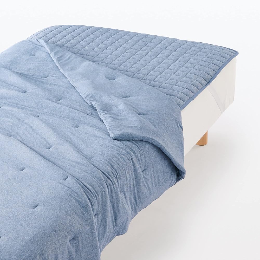 MUJI Cool Thin Futon Blue Double Size 180 x 200cm 12861027