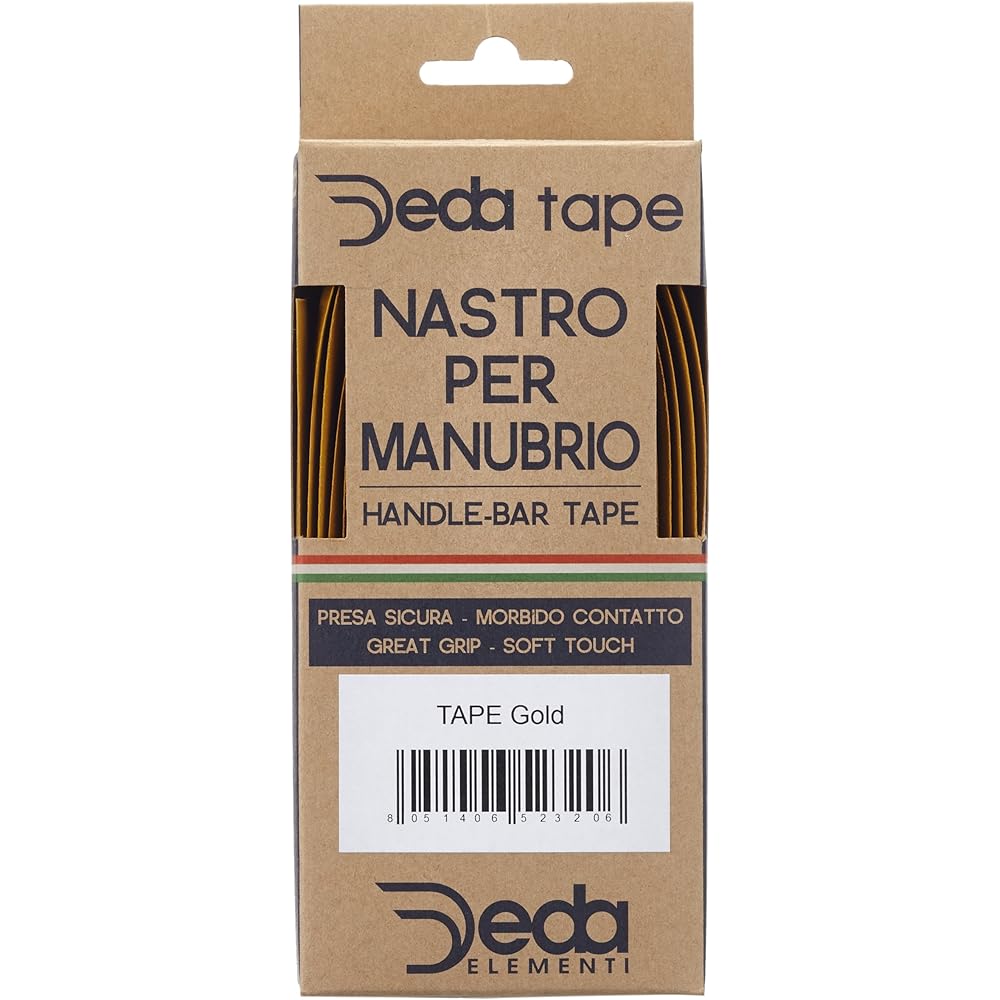 DEDA SPECIAL TAPE GOLD CARBON Bar Tape Medium