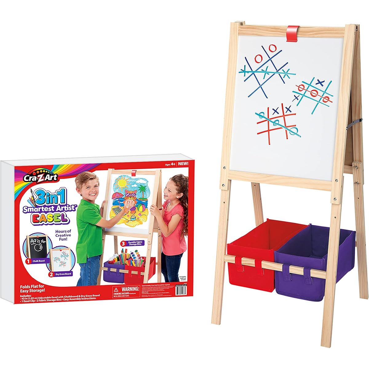 Cra-Z-Art 3-in-1 Wooden Artist Easel Unknown