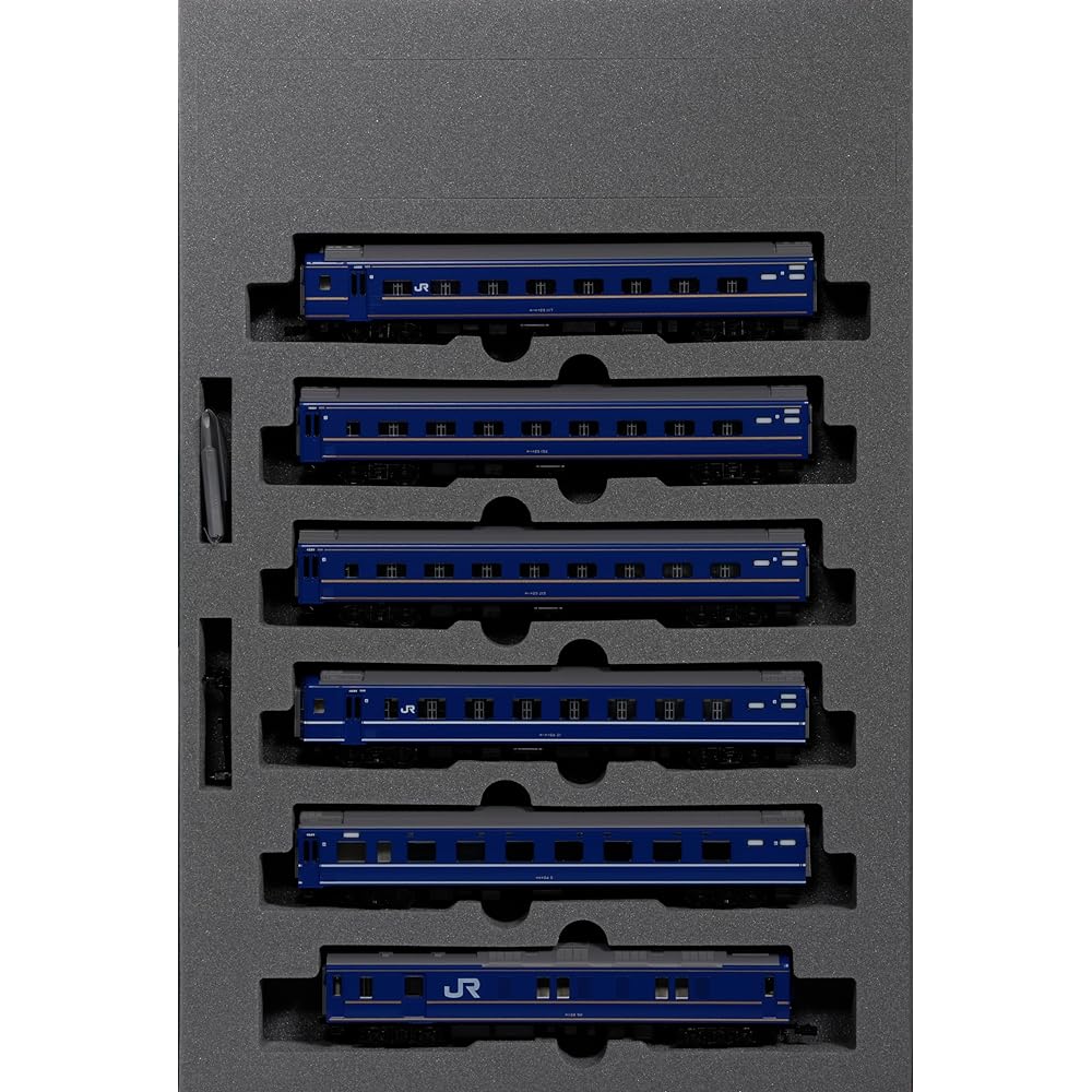 KATO N Gauge 24 Series Sleeper Limited Express "Nihonkai" 6-Car Basic Set 10-881 Railway Model Passenger Car