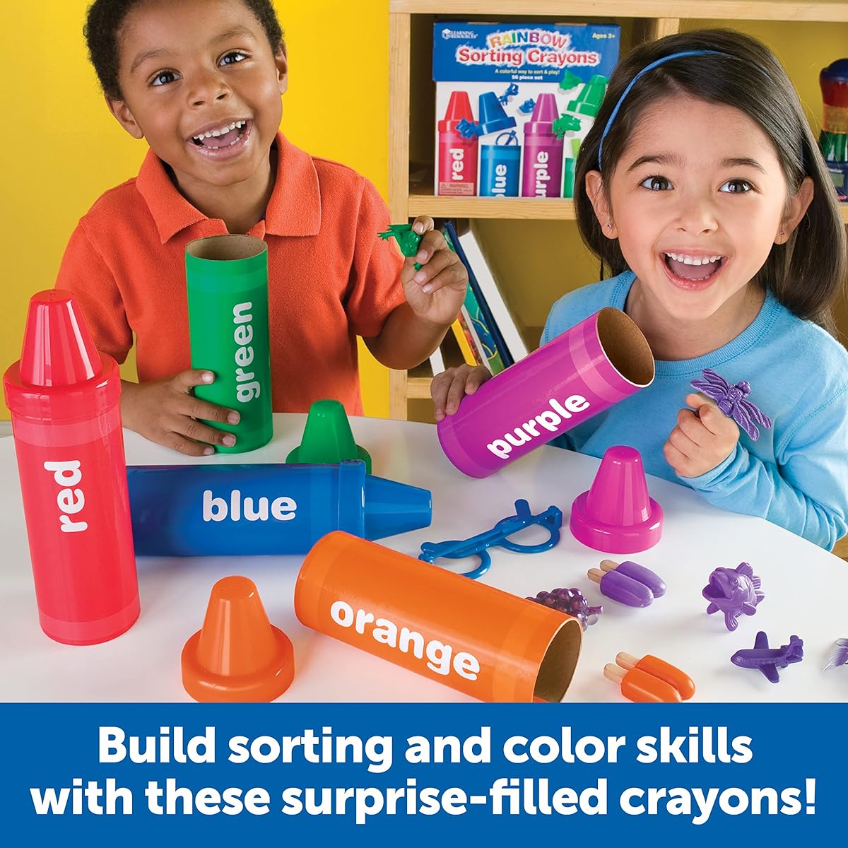 [Learning Resources]Learning Resources Rainbow Sorting Crayons LER3070 [Parallel Import]