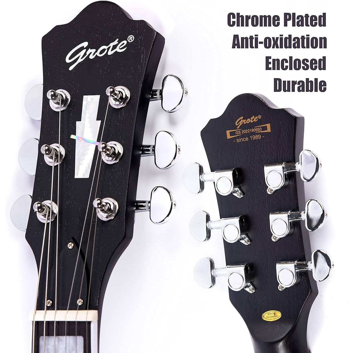Grote LPS-023 Matte Finish Electric Guitar Equipped with P-90 Pickup LP Style Mahogany Solid Body Guitar (TS)
