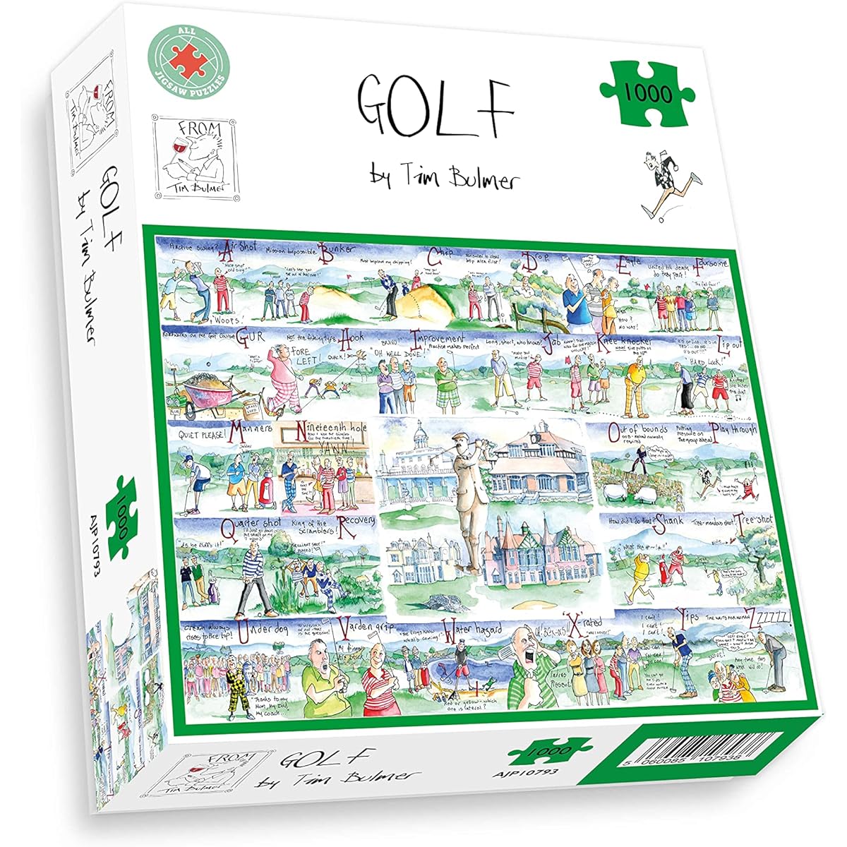 Golf Jigsaw Puzzle Tim Bloomer 1000 Pieces